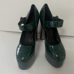 ASOS DESIGN PREPPY MARYJANE‎ PLATFORM HIGH HERL SHORS SIZE US 8,UK 7, EU 40